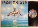 Iron Maiden, seventh son of a VINYL LP 1st press Rock metal merchandise sheet (H