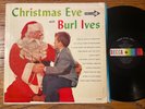 RARE Christmas Eve With Burl Ives LP Decca Mono RARE Holiday Santa + Inner EX