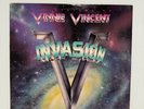 VINNIE VINCENT INVASION ‎All Systems Go LP 1988 US Press Gold Promo Stamp Signed