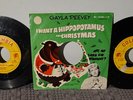 I WANT A HIPPOPOTAMUS FOR CHRISTMAS - 1953 - 2 records  1 sleeve 45 RPM - VG