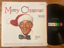 Bing Crosby / Merry Christmas LP Decca Stereo Holiday Classic VG+