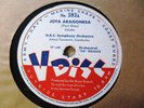 Live 1943 TOSCANINI V Disc 593 GLINKA Jota Aragonesa/ Brahms Hungarian Dance E+