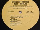 UNKNOWN 70s PSYCH/FOLK LP NICHOLAS HOLMES Duel World PRIVATE - HEAR Not Online
