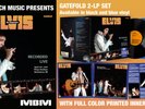 Elvis Presley Elvis 2-LP set Elvis In Concert – Kalamazoo 1977 (Blue Vinyl)