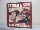 Father & Son Greatest Hits Of Hank Williams Sr./Jr. Near Mint 1981 5 LP Box Set