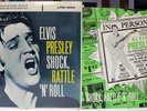 Rare Elvis Presley LP & Booklet - Shock, Rattle 'N' Roll - Import