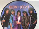 Bon Jovi – Picture Disc LP 1980s Mercury Records Original Vintage Rock Vinyl EX