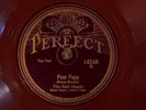 Perfect 14568 Red Heads  POOR PAPA Red & Miff  Jazz 78rpm 1926 E