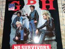 GBH  No Survivors CLAY LP ORIGINAL 1989 CLAY102 VG++