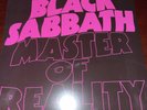 Black Sabbath Master Of Reality Red Colored Vinyl LP NEMS NEL6004 Reissue USED