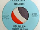 Rozetta Johnson   :  Mine Was Real   -  Clintone    -  70's Soul 45   -  Ex