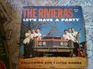 The Rivieras-Lets Have A Party-LP Org. California Sun Garage Rock Promo 1964 VG+