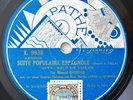 Manuel Quiroga Violin Falla Albeniz 78RPM Pathe X.9938