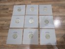 The CBS Sound Library Vinyl Record Set of 9 33 RPM LP Educational