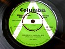 JEFF BECK DEMO 45 ' LOVE IS BLUE / I'VE BEEN DRINKING ' WITH ROD STEWART - EX
