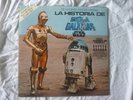 THE STORY OF STAR WARS 1977 VINYL RECORD & PICTURE BOOKLET FROM ORG SOUNDTRACK