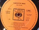 1st Pressing Bob Dylan Blood On The Tracks 1974 CBS S69097 Vinyl LP Orange Label