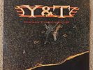 Y&T: Contagious 1987 Geffen Records Vinyl LP VG+/EX Yesterday & Today Hair Metal