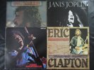 JIMI HENDRIX, JANIS JOPLIN, ERIC CLAPTON, JOE COCKER / 4 LP Set DDR AMIGA