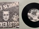 Cracked Actor-Nazi School-RARE NM 1st Pressing Single Death Records Punk 45rpm