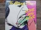 Rolling Stones Love You Live Double Andy Warhol Cover - Vintage Vinyl Record LP