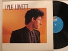 Lyle Lovett Lp Self Titled On Mca Curb - Vg++ To Nm / Vg++