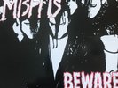 MISFITS-Beware The Complete Singles '77/'82 LP (Red vinyl) MINT