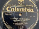 78 RPM Record Sonny Greer Saturday Night Function Jazz Shellac Duke Ellington