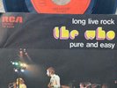 THE WHO LONG LIVE ROCK - Italy original Track RCA 7