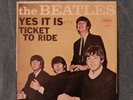 The Beatles Picture Sleeve ONLY ( TICKET TO RIDE / YES IT IS )  45