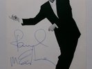 PAUL MCCARTNEY PIPES OF PEACE PARLOPHONE PCTC1652301 AUTOGRAPHED SIGNED POSTCARD