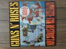 GUNS 'N ROSES- APPETITE FOR DESTRUCTION+ INNER+ STICKERS - 1987 - VG++