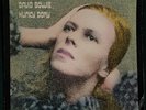 David Bowie HUNKY DORY Vinyl LP VG+/VG+ 1971  Sepia Insert  3T/3T SF 8244