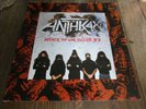 ANTHRAX - ATTACK OF THE KILLER B'S - UK A-1U / B-1U - VG++