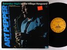 Art Pepper - Saturday Night At The Village Vanguard LP - Contemporary VG+