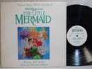 Disney The Little Mermaid O.S.T 1991 Korea LP Picture & Lyric W/Insert NM Promo