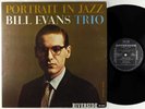 Bill Evans Trio - Portrait In Jazz LP - Riverside Japan - SMJ-6144 VG+