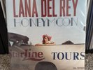 Lana Del Rey HONEYMOON 2LP Transparent Red Vinyl Record Gatefold - 2015 Tested