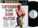 Louis Armstrong - Satchmo Plays King Oliver LP - AF/Classic 200g Reissue NM