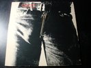 THE ROLLING STONES STICKY FINGERS LP RECORD WITH ZIPPER ANDY WARHOL