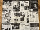 Huge Vintage 1982 Dischord Records Flex Your Head Poster Punk DC Underground