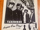 Yardbirds - Anyone Can Play  - Slipped Disc Vinyl LP - French Import
