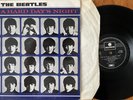 THE BEATLES-HARD DAY’S NIGHT/HELP STEREO UK LP 1 BOX FLIPBACK SLEEVE BOTH -1 -1
