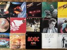 Classic Rock Vinyl 18 LP Lot- AC/DC Box Set, Queen, ZZ Top, Aerosmith, Imports