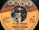 DARROW FLETCHER Crossover Modern Soul 45 It's No Mistake b/w Try Something New