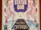 Status Quo concert poster Konzertplakat 1974 Hamburg signiert near mint no vinyl