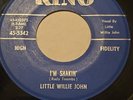R&B Soul Funk Little Willie John I'm Shakin' King 5342 45 Rpm