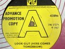 Strangers-Look Out / Mary Mary - OG UK Pye 7