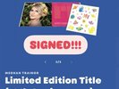 Meghan Trainor Title 10th Anniversary Pink LP Vinyl w/SIGNED BOOKLET New Sealed