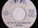 70s Funk Soul Disco 45 PAST DUE Hot Fun In The Summertime VIRTUE VG+ HEAR d